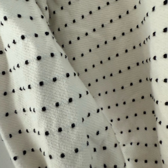 The Great. Swiss Dot Bubble Sweatshirt - Picture 7 of 7